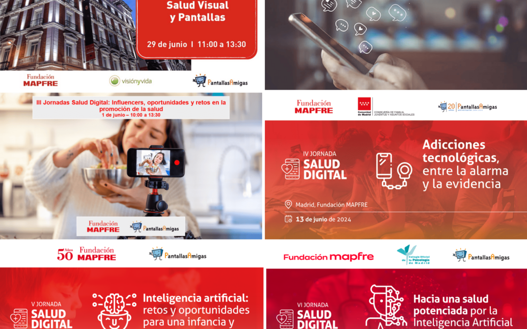 Jornadas Salud Digital, Fundación MAPFRE y PantallasAmigas
