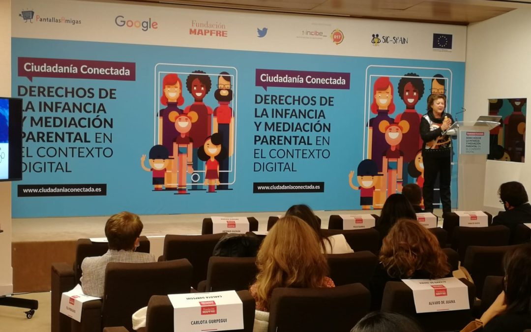 Valoración excelente de la “Jornada Ciudadanía Conectada 2021” sobre ciberderechos de la infancia y parentalidad digital positiva