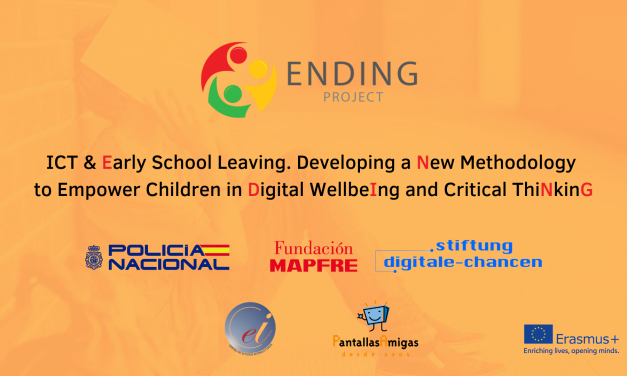 ENDING: fomento del pensamiento crítico y prevención del mal uso y abuso de Internet y móviles frente al abandono escolar prematuro