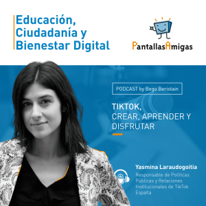Yasmina Laraudogoitia, Responsable de Políticas Públicas y Relaciones Institucionales de TikTok España.