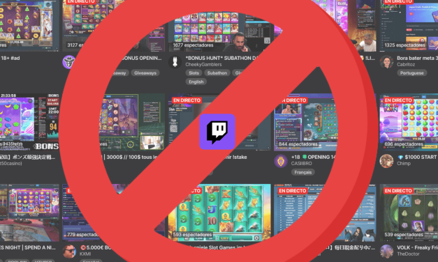 Twitch prohíbe las retransmisiones de slots «tragaperras» de páginas sin licencia