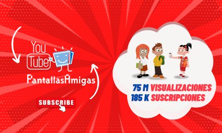 El canal de YouTube de PantallasAmigas supera las 75 Millones de visualizaciones y las 185 K suscripciones
