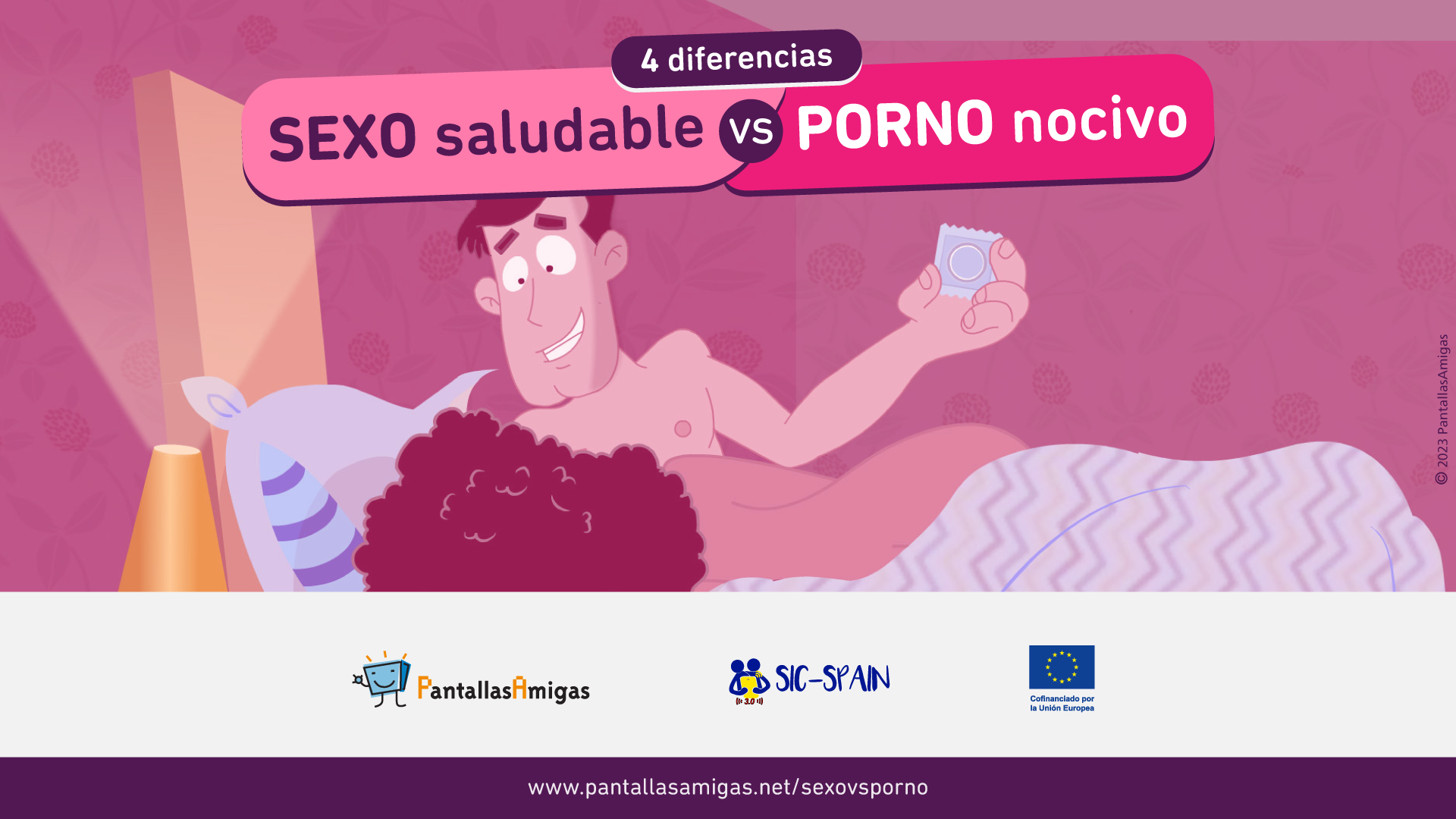 “SEXO saludable vs PORNO nocivo”, campaña para frenar la influencia nociva del porno violento en la adolescencia.