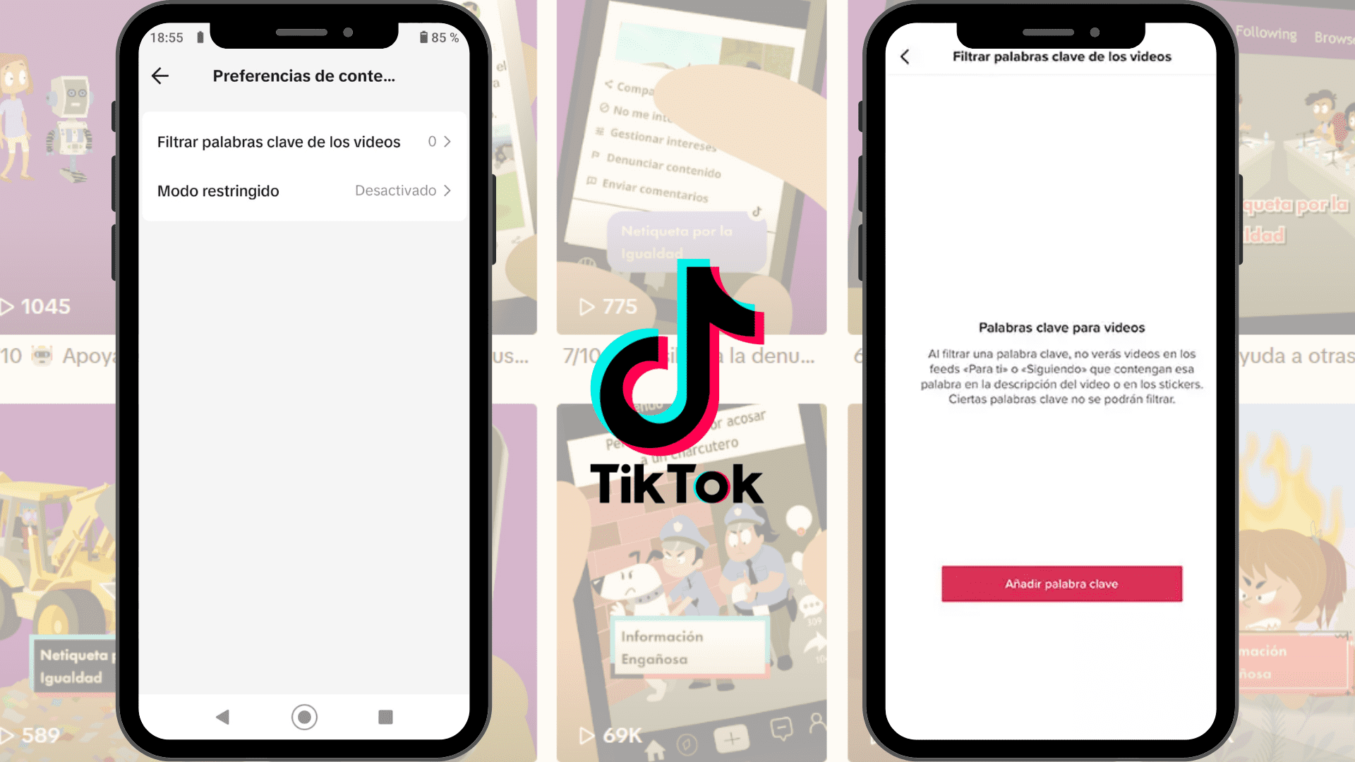 TikTok refuerza su herramienta 'Sincronización Familiar' con un nuevo sistema de filtrado personalizado