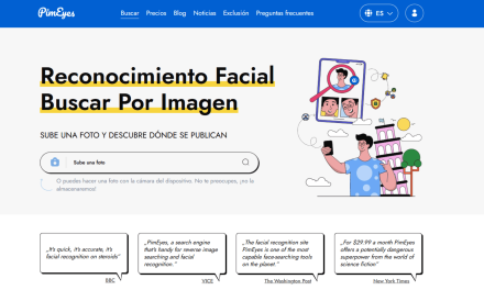 PimEyes, buscador de reconocimiento facial y búsqueda inversa de imágenes