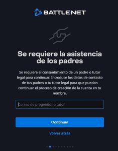 Battle.net - Cuenta adulto Control Parental