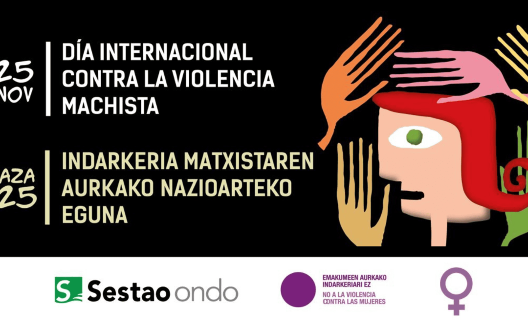 25N Día Internacional contra la Violencia Machista, Jornada en Sestao
