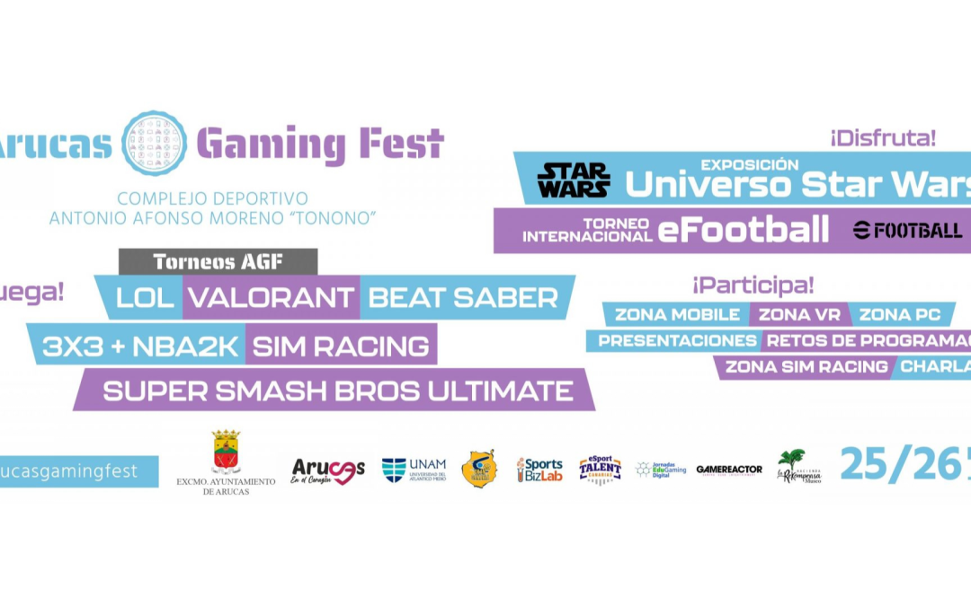 El Ayuntamiento de Arucas organiza «Arucas Gaming Fest»