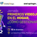 Jornada “Primeros videojuegos en el hogar ¿cómo gestionarlos?”
