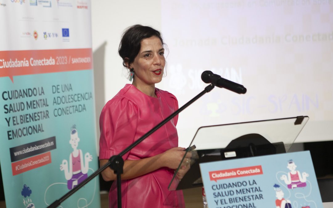 Jornada Ciudadanía Conectada 2023. Gemma Martínez, “Bienestar digital en Educación Primaria desde la perspectiva docente”