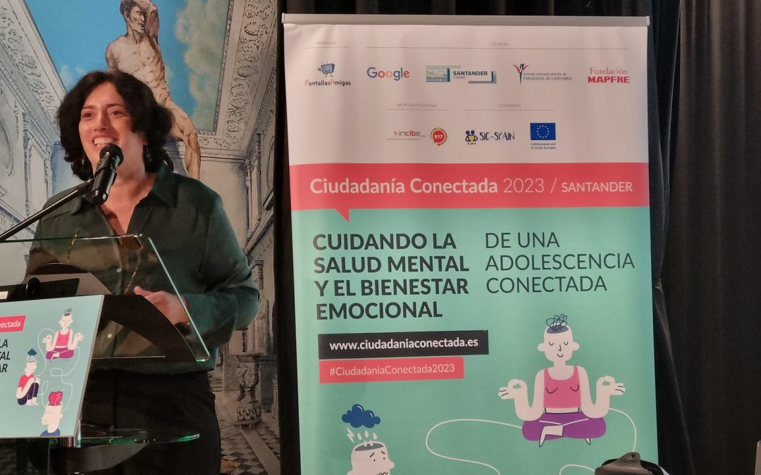 Jornada Ciudadanía Conectada 2023. Ana Estévez, Uso problemático de redes sociales y videojuegos: origen y consecuencias