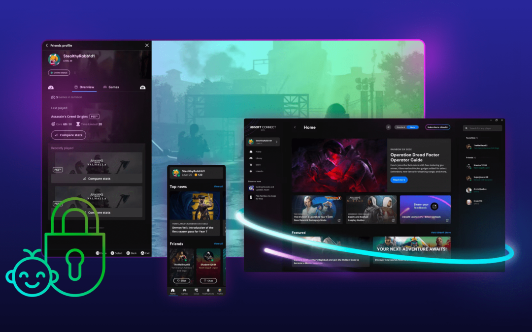 Cómo configurar el Control Parental en la tienda digital de videojuegos Ubisoft Connect