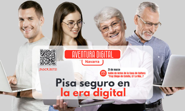 ‘Aventura Digital’ celebra su taller ‘Pisa seguro en la era digital’ en Estella/Lizarra