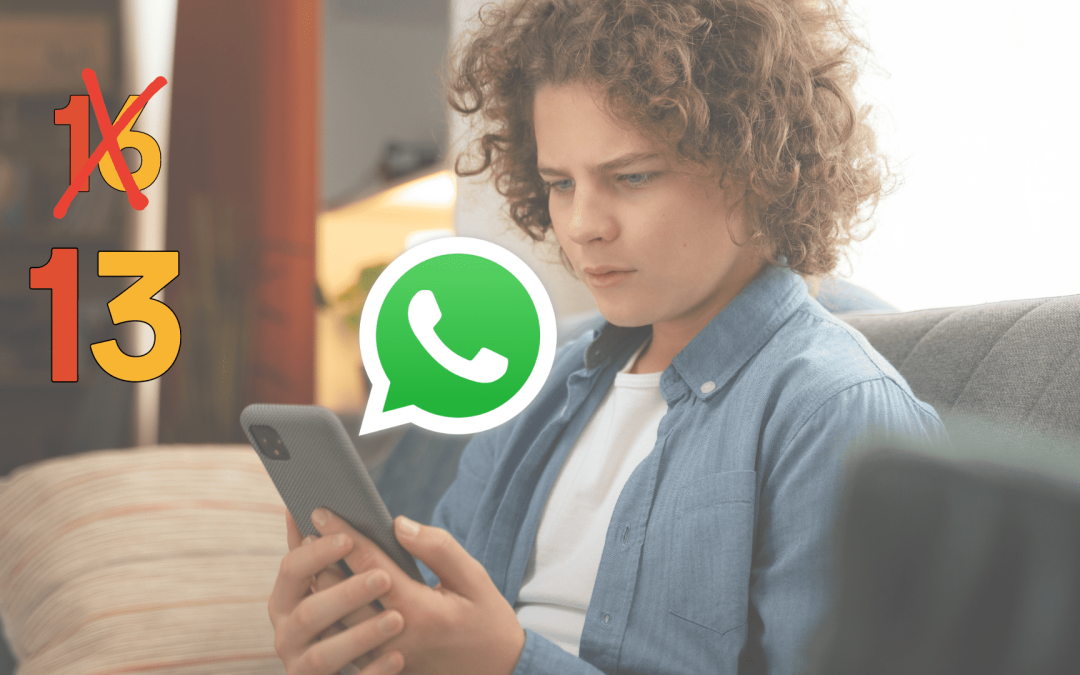 La edad mínima para usar WhatsApp en Europa se modifica de 16 a 13 años