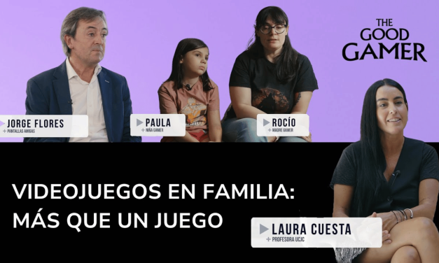 Videojuegos y familia: más que un juego. Video Podcast «The Good Gamer» de AEVI