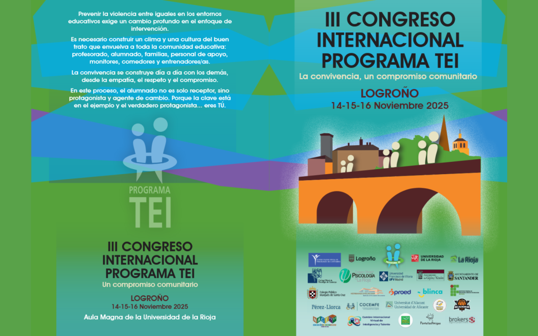 III Congreso Internacional Programa TEI. La convivencia, un compromiso comunitario en Logroño
