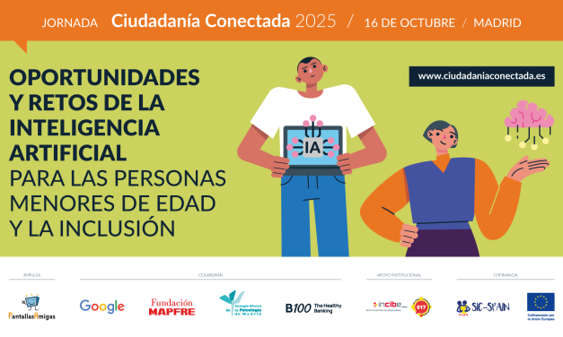 Jornada Ciudadanía Conectada 2025, Oportunidades y retos de la Inteligencia Artificial para las personas menores de edad y la inclusión