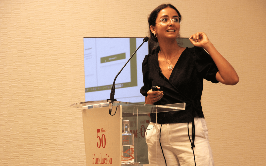 Inteligencia Artificial y Bienestar Educativo: la visión de Carmen Ugarte, responsable de Azure en educación en Microsoft España, en las V Jornadas Salud Digital