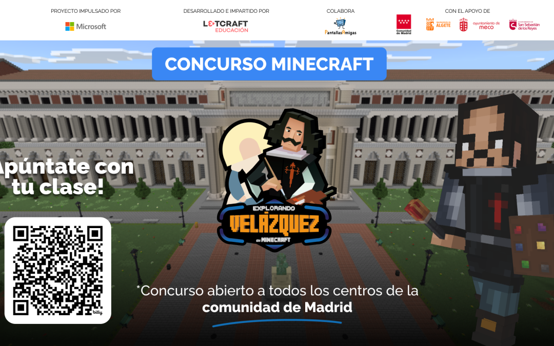 Concurso “Arte en la Nube: Explorando Velázquez en Minecraft 2026”