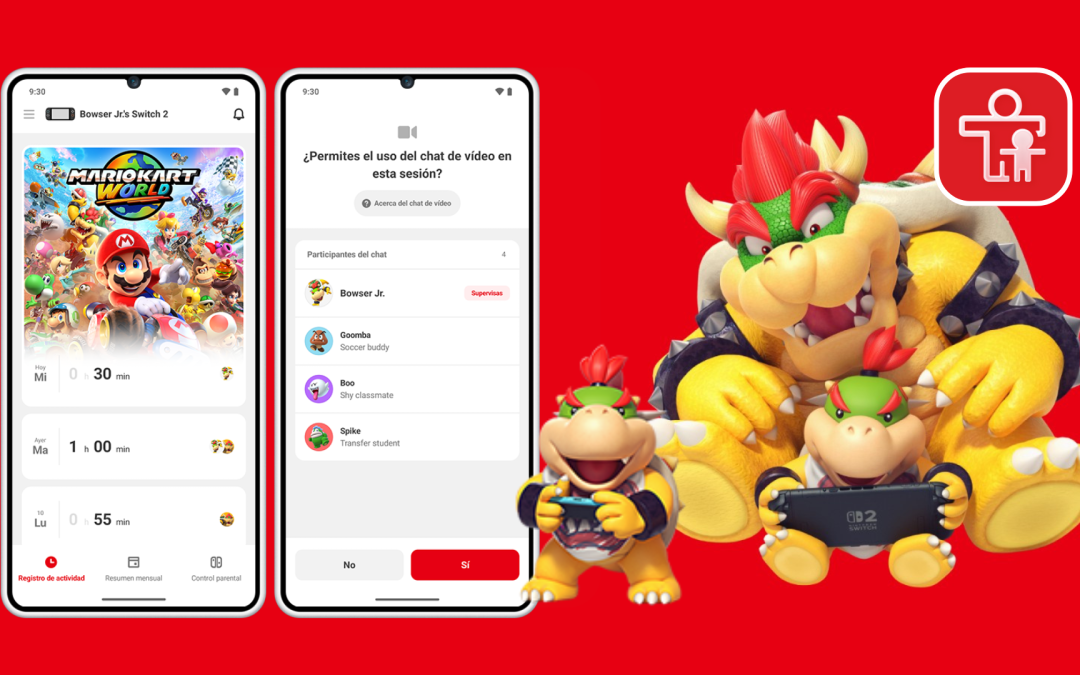 Control Parental de Nintendo Switch y Nintendo Switch 2