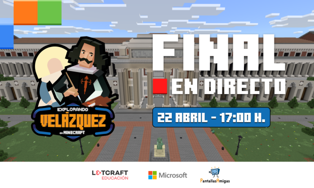 Evento final del I Concurso Arte en la Nube: Explorando Velázquez en Minecraft Education