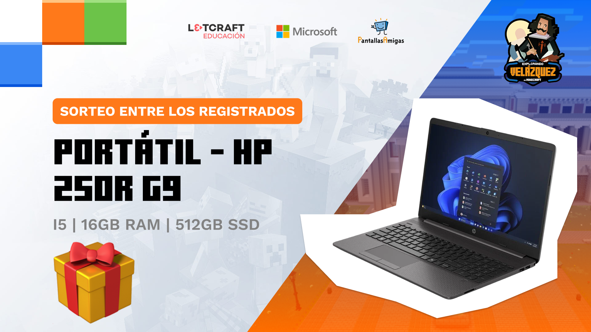 Premio, concurso Arte Nube Explorando Velázquez Minecraft Premio, concurso Arte Nube Explorando Velázquez Minecraft