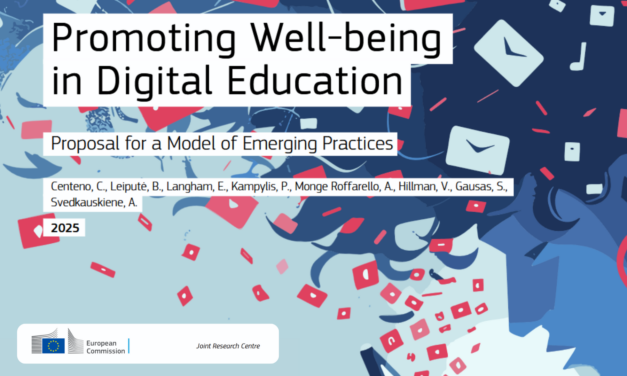 Bienestar y Educación Digital: la Comisión Europea publica el informe “Promoción del bienestar en la educación digital”
