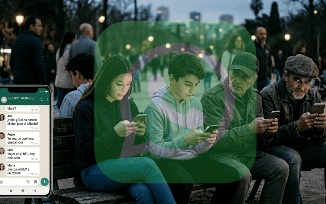 Grupos de WhatsApp abiertos, cuando tu hijo o hija puede acabar hablando con desconocidos