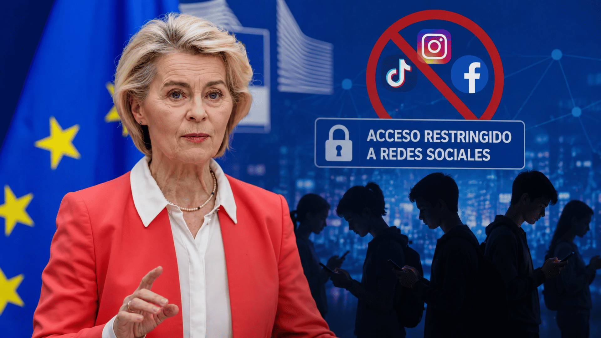 La Comisión Europea planteará una edad mínima para acceder a las redes sociales y servicios digitales La Comisión Europea planteará una edad mínima para acceder a las redes sociales y servicios digitales