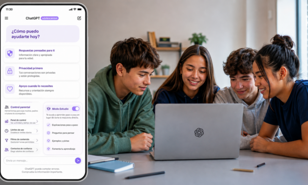 OpenAI presenta «ChatGPT para adolescentes», detección de edad automática, temas restringidos, mayor control parental y un «Modo de estudio»