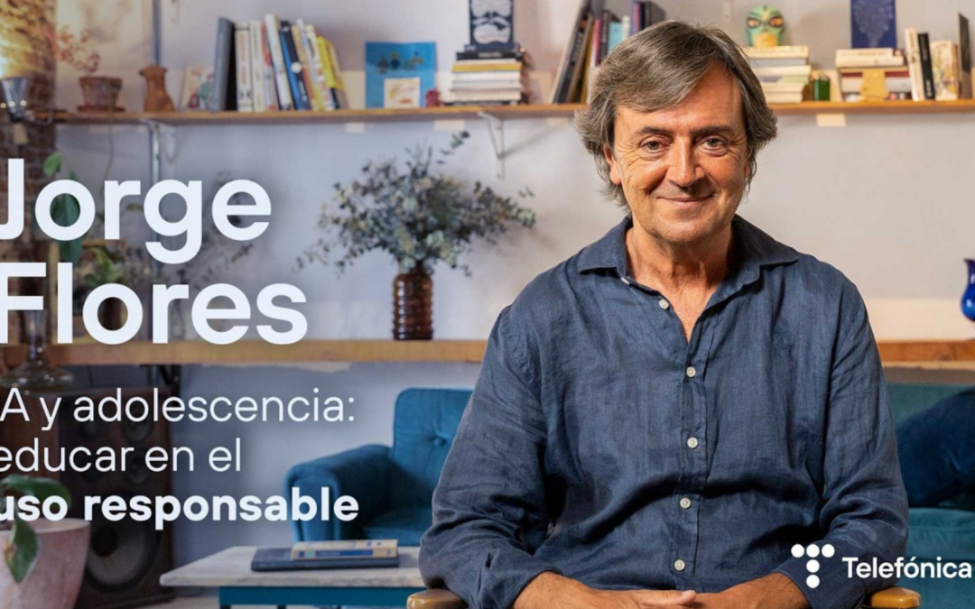 Jorge Flores: educar para el uso responsable de la inteligencia artificial en la educación, en el podcast Mejor Conectados de Telefónica