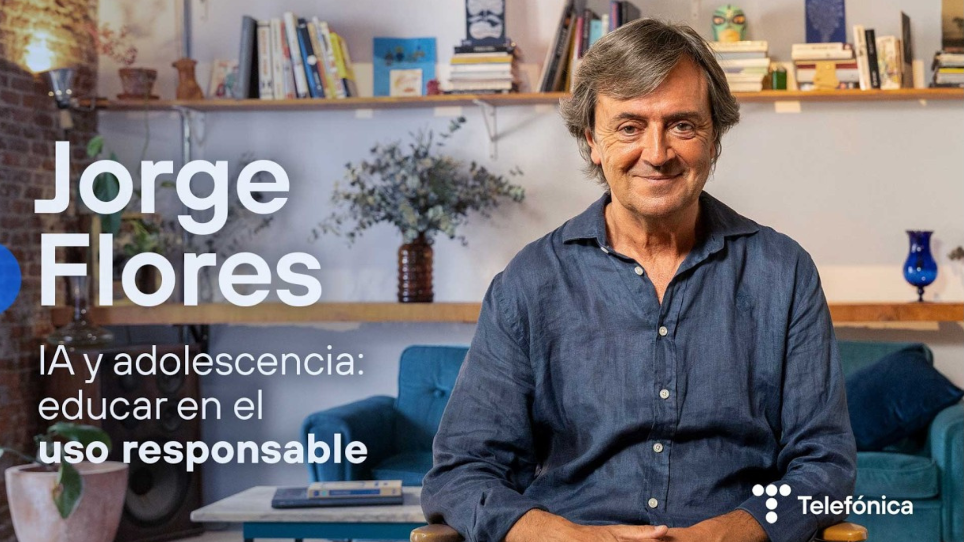 Jorge Flores educar para el uso responsable de la inteligencia artificial en la educación, en el podcast Mejor Conectados de Telefónica Jorge Flores educar para el uso responsable de la inteligencia artificial en la educación, en el podcast Mejor Conectados de Telefónica